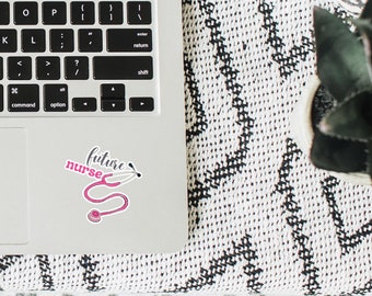 Nurse Stickers for Water Bottle Nursing Sticker for Laptop Medical Sticker Funny Laptop Sticker RN Sticker for Cups Cute Nurse Sticker Sheet