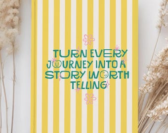 Carnet de notes inspirante Journal esthétique pour femme Citation positive Cahier de notes Cadeau pour le meilleur ami Cadeau pour les étudiants de l'enseignant