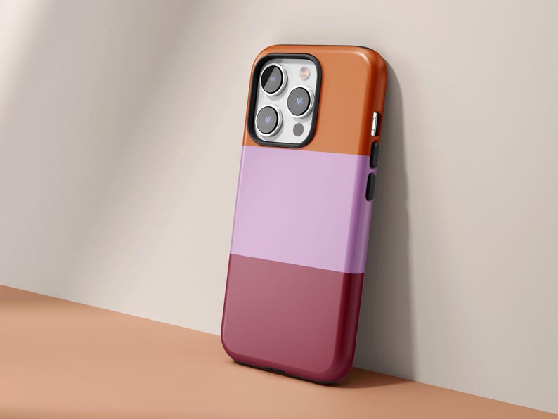 Solid Color Phone Case iPhone 15 14 13 12 Pro Max Case Minimalist Phone Case for iPhone Tough Case Aesthetic Phone Case Custom Colorful Case image 3