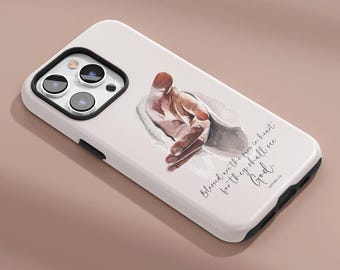Christian iPhone Case Faith Based Gift for Christian Gift Faith Scripture iPhone Case Bible Verse Phone Case Jesus Phone Case iPhone 16 Case