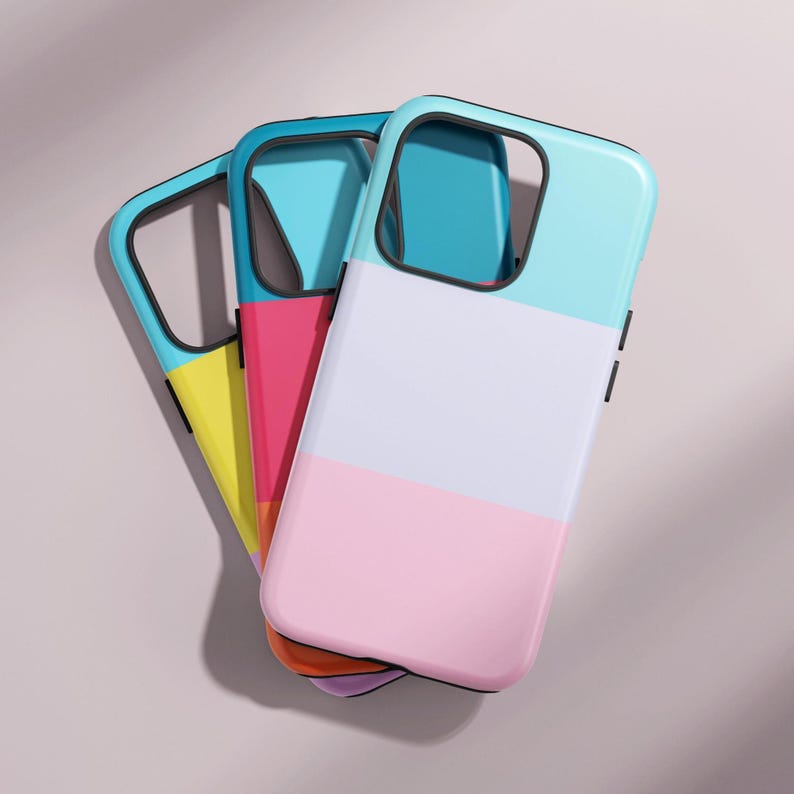 Solid Color Phone Case iPhone 15 14 13 12 Pro Max Case Minimalist Phone Case for iPhone Tough Case Aesthetic Phone Case Custom Colorful Case image 9