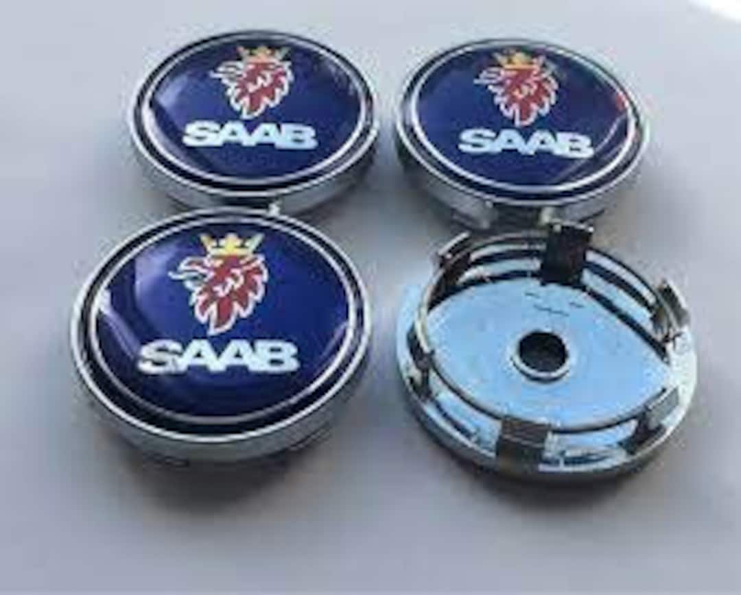 4-x-saab-alloy-wheel-centre-hub-caps-60mm-blue-set-93-9-3-95-9-5-900