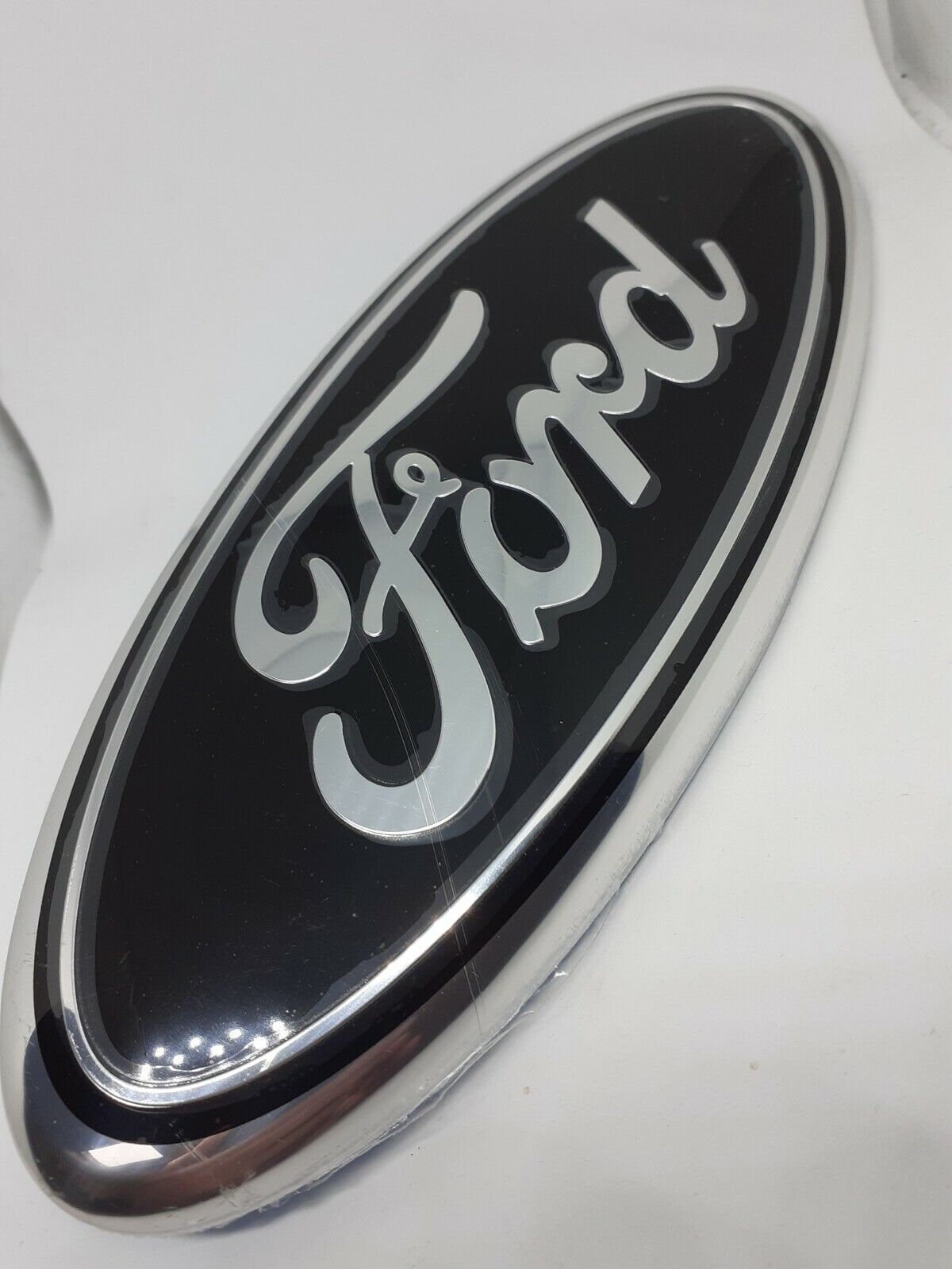 Ford Transit Motorhauben-Emblem 230x90mm - Blaues Oval Logo Für Modelle 2006-2014