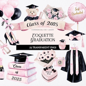 Kokette Abschlussfeier Clipart PNG Graduierung Cap Cupcake PNG Kokette Abschlussfeier Cap Rosa Graduierung Clipart Diplom Clipart Trendy PNG
