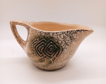 Vintage McCoy Grecian Ceramic Creamer MCM Pottery Succulent Planter