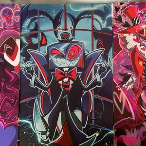 卸し売り購入 Vox Etsy - Poster Hotel Hazbin ポスター