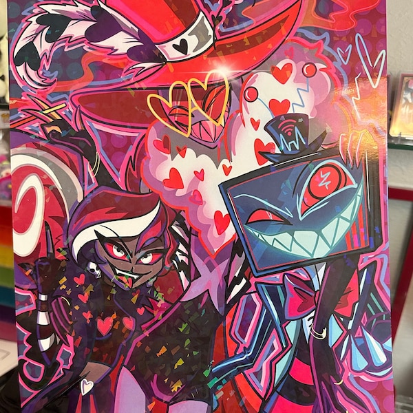 Hazbin Hotel Vee - Etsy UK
