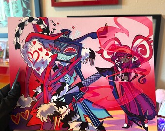The Vees (again) - Hazbin Hotel 8.5 X 11 Art Print - Etsy