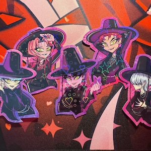 SAJA BOYS // K-POP Demon Hunters Stickers