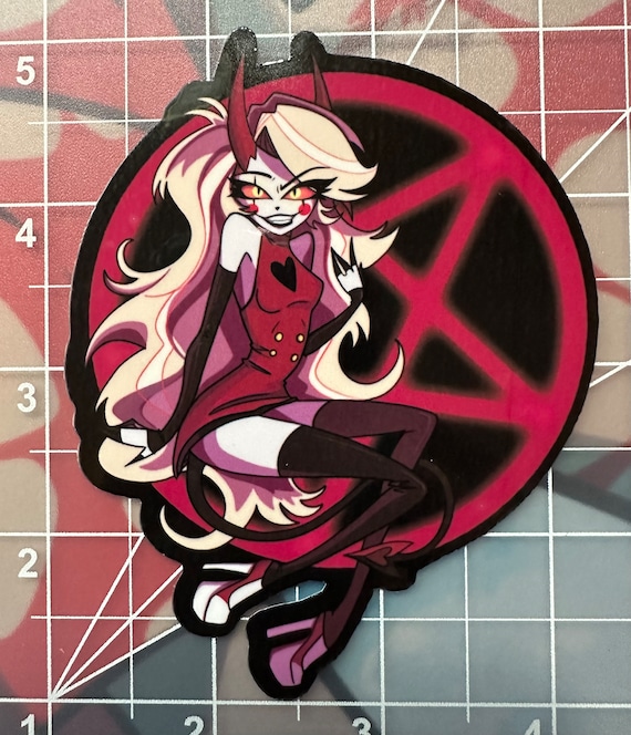 Hazbin Hotel Large Pentagram Stickers! - Etsy