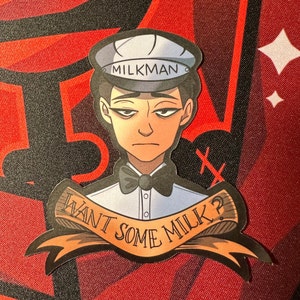 Thats not my Neighbor Milkman sticker Normal