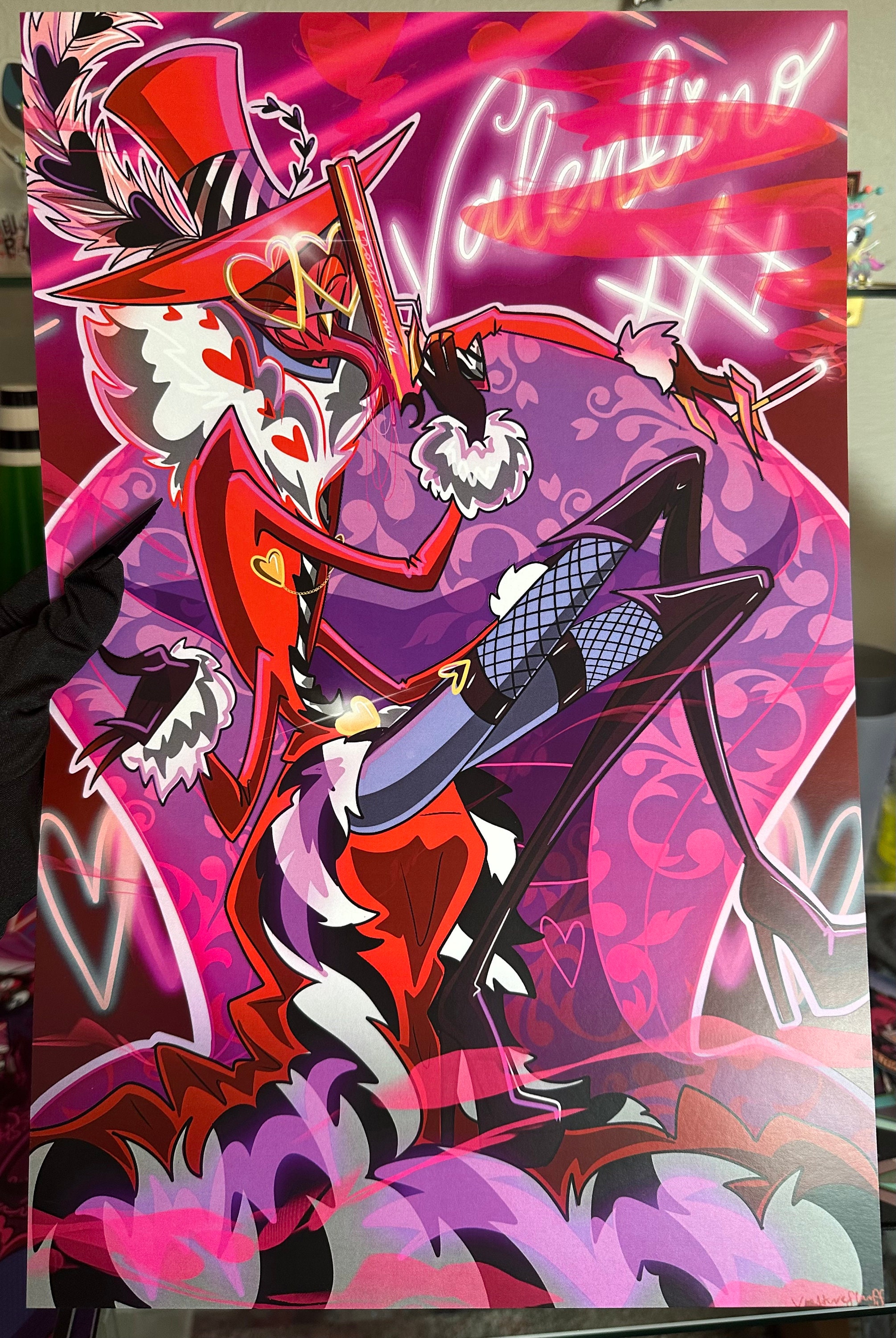 VOX BACK in STOCK -the Vees 11x17 Matte Art Prints | Hazbin