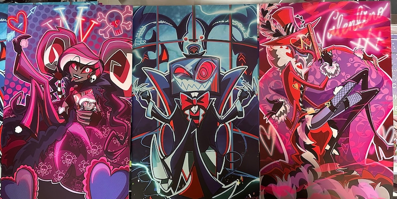 The Vees 11x17 Matte Art Prints | Hazbin Hotel | Choose From Vox ...