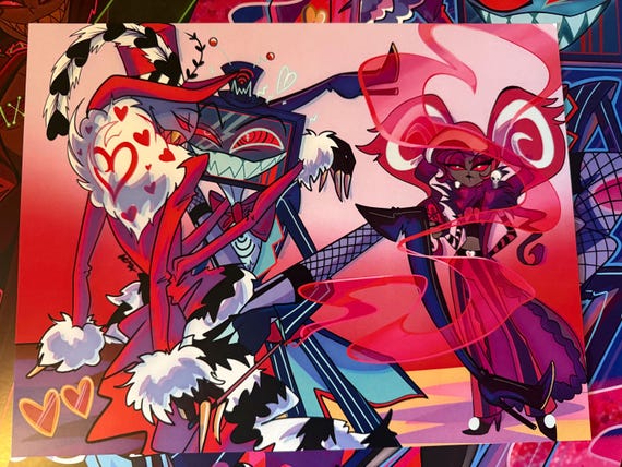 The Vees (again) - Hazbin Hotel 8.5 X 11 Art Print - Etsy