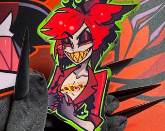 Alastor Exposed! || Hazbin Hotel Season 2 inspired vinyl stickers