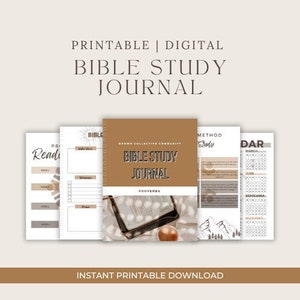 Proverbs Bible Study Journal (Digital)