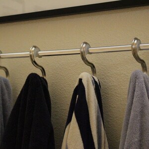 Towel Bar Hooks | Bathroom Accessories | Towel Accessories - Etsy