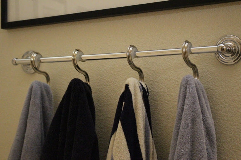 Towel Bar Hooks | Bathroom Accessories | Towel Accessories - Etsy
