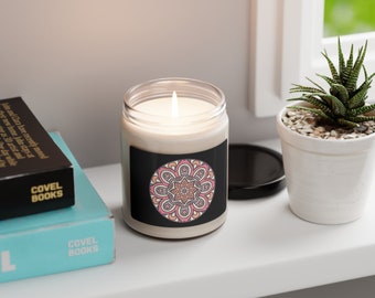 Scented Soy Candle, Mandala