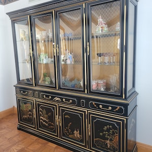 Chinoiserie China Cabinet by Jasper Cabinet Co.