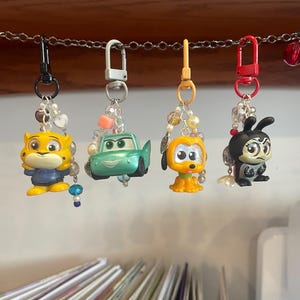 Doorables Keychains | Multi-colored Character Figurines
