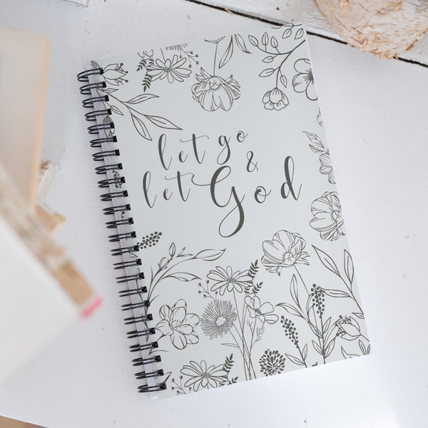 Let go & Let God Notebook