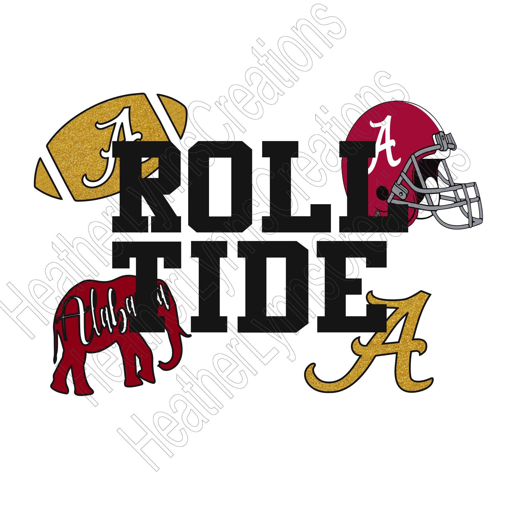 Roll Tide Png - Etsy