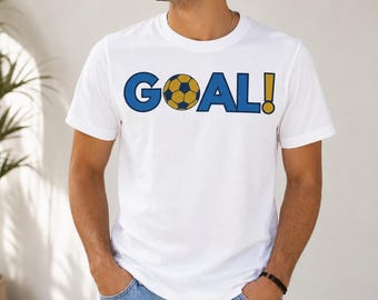 Argentina GOAL! Soccer Fan Shirt, Match Day Gear, Argentina Football Fan Tee, Soccer Supporter Shirt, Watch Party Apparel