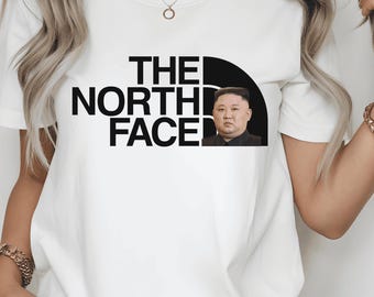 Chemise parodie North Face inappropriée et amusante