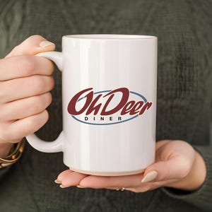 Alan Wake Coffee Mug: Oh Deer Diner, Bright Falls Merch