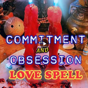 POWERFUL Commitment & Love Spell, Renew Bonds, Strengthen Relationships, Manifest Your True Love, Repair Relationships, Same Day Casting