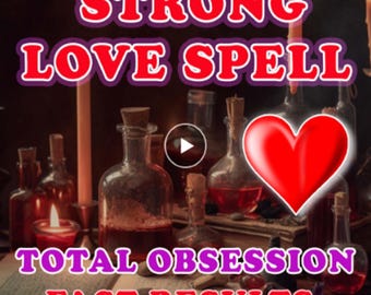 Hechizo de amor superpoderoso: Obsesión, manifestación de almas gemelas (Descarga digital)