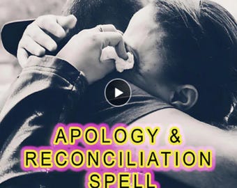 Reconciliation Love Spell: Fix Relationship & Restore Harmony (Digital PDF Report