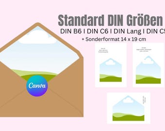 Briefumschlag Innenfutter individuell designen I Foto Briefumschlag Innenseite I Envelope Liners I Ideal für Dankeskarten oder Einladungen
