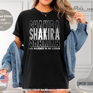 Las Mujeres Ya No Lloran World Tour Shirt, LMYNL, Shakira Fan Shirt,Shakira 2025 Concert Shirt, Shakira’s World Tour, Shakira North America