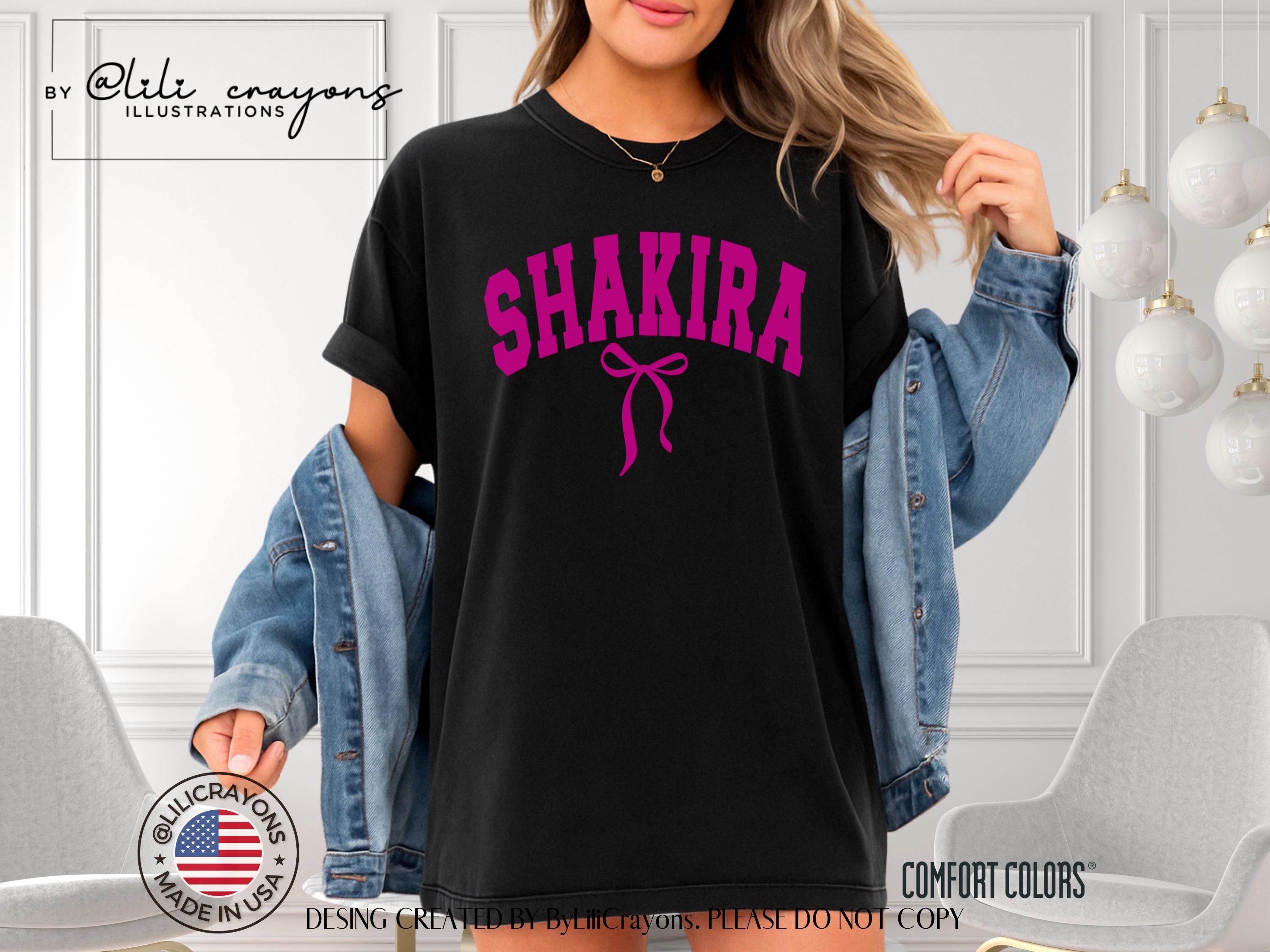 Shakira World Tour Shirt 2025, Las Mujeres Ya No Lloran Merch, Concert Tee for Fans,  LMYNL Tour Custom Shirt,  Latina Pop Merch, Loba Shirt