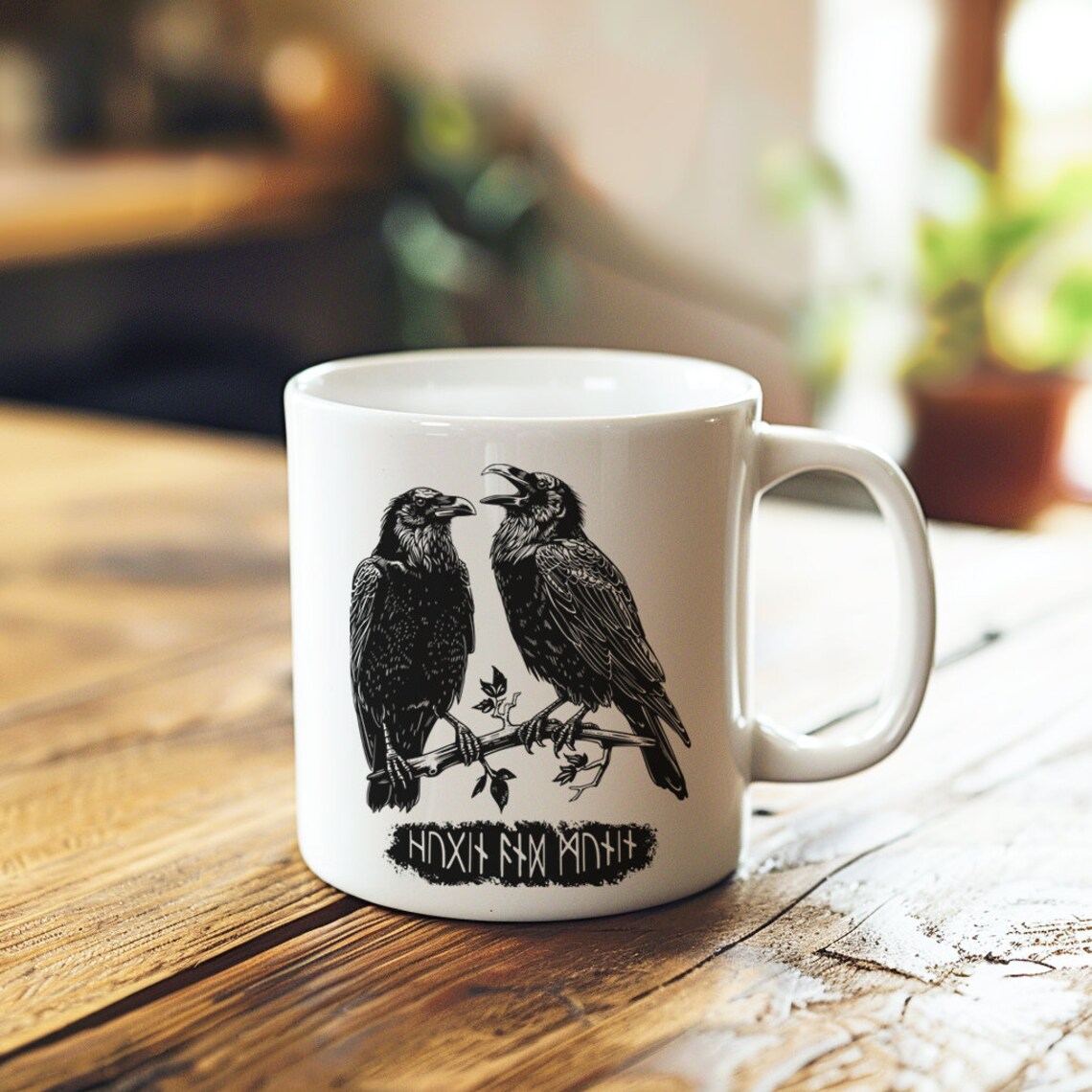 Raben | SVG JPG PNG | Hugin und Munin | Odins Raben | Rabenkunst | Rabe ...