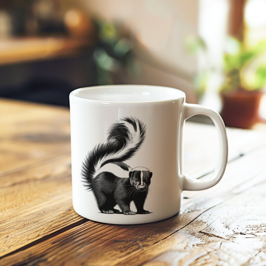 Sunky Vector Skunk | SVG PNG JPG | Stinky Skunk | Instant Download | Funny Skunk | T ...