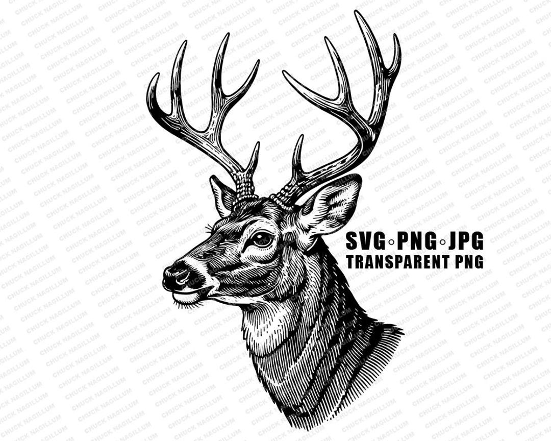 Deer Hunting | SVG PNG JPG | Buck | Camp Design | Deer Season Art ...