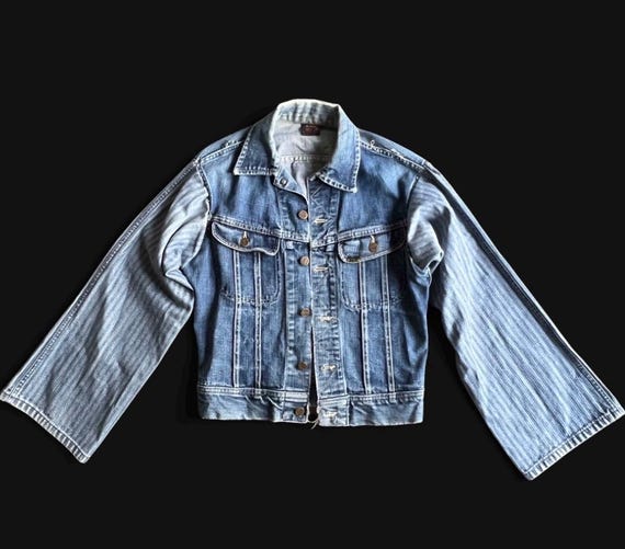 Vintage 1950’s Lee 101-J Rider Denim Jacket size 36 (1970’s modifications)