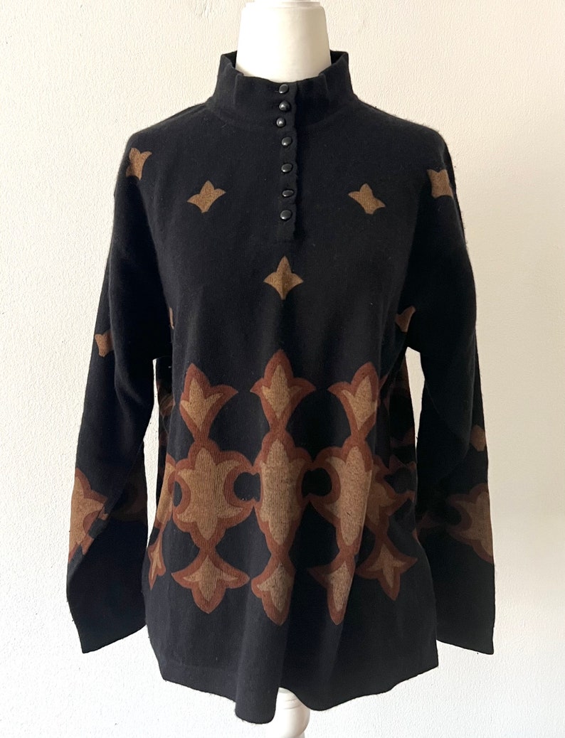 VINTAGE 50s/60s Gill & J Italian Wool Blend Sweater image 3