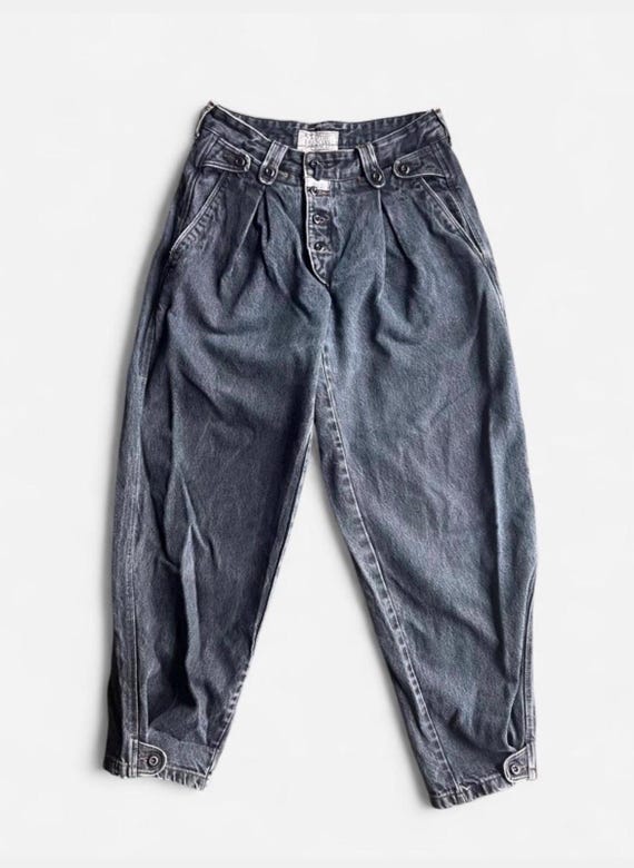 Vintage 80's Marithe Francois Girbaud paneled jeans w… - Gem