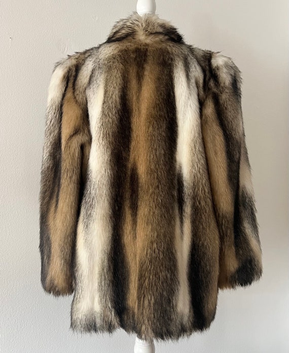 VINTAGE 60’s/70’s Hillmoor Tissavel Faux Fur Coat - image 3