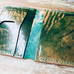 Cartera plegable de 4 bolsillos