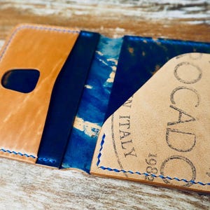 Cartera plegable de 4 bolsillos