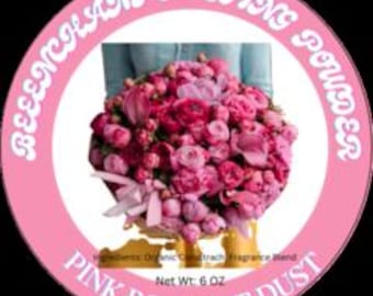 Pink Bouquet Perfume Dusting Powder