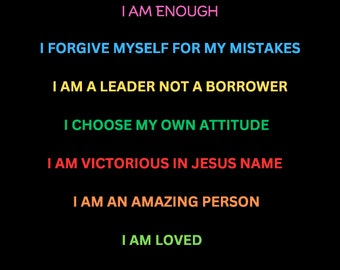 Positive Affirmations for Kids