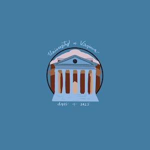 UVA Class Stickers (class of 2025)