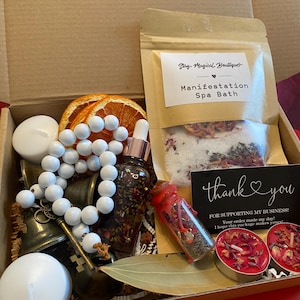 Witchy Spa Gift Set, Gifts For All Occasions , Bath Gift Set, Gift Sets, Manifesting Spa Kit