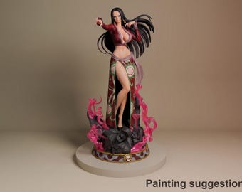 Boa Hancock - One Treasure Voyage | 1/8 Scale Resin Figures | Unpainted 3D Printed Figure | myAnimate